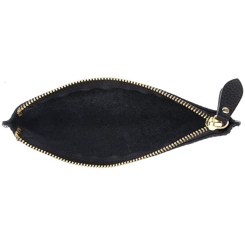 Stylish Faux Grain Leather Pencil Case