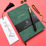 Load image into Gallery viewer, New A5 Gold foiled edge Personalised Note Books by Safar London
