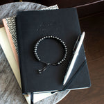 Load image into Gallery viewer, Khadijah Gift set featuring Hijab, Notebook, Tasbih for sisters
