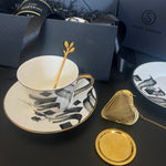 Load image into Gallery viewer, Tea Lovers - Gift Set, Tea Cups, tea spoons, infuser and loose leaf tea
