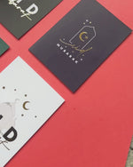 Load and play video in Gallery viewer, NEW Gold Foiled A6 Eid Mubarak Coral Greeting Cards
