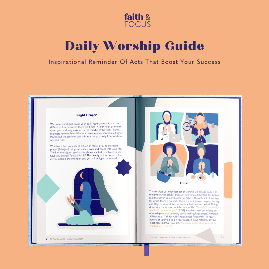 Faith & Focus Morning & Evening Daily Journal by Towards Faith - Calm