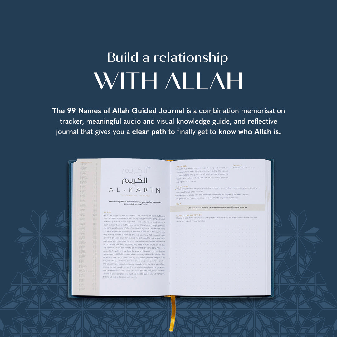 The 99 Names of Allah Guided Journal by Ramadan Legacy