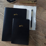 Load image into Gallery viewer, Personalised Arabic Name Gold Embossed Notebooks by Safar London
