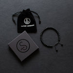 Load image into Gallery viewer, Black Gloss Bracelet 33 Bead Tasbih by Safar London
