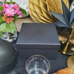Load image into Gallery viewer, Tea Cup and Saucer Arabic Calligraphy design in Giftbox
