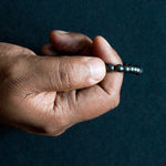 Load image into Gallery viewer, Round Hematite Gun Metal Grey Bracelet 33 Bead Tasbih by Safar London
