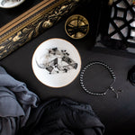 Load image into Gallery viewer, Round Hematite Gun Metal Grey Bracelet 33 Bead Tasbih by Safar London
