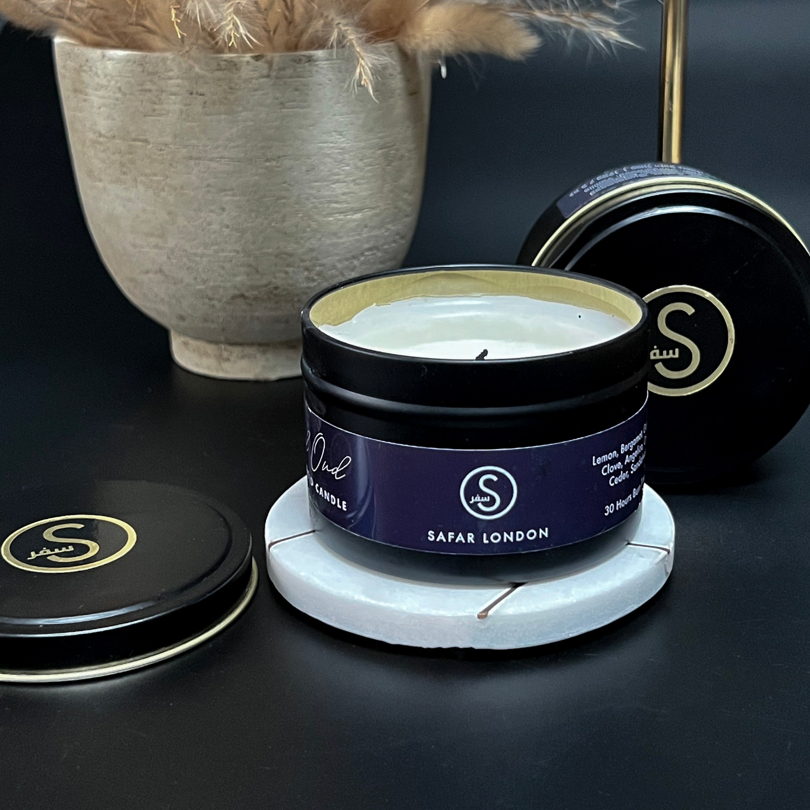 New Scented Tin Candle Range by Safar London