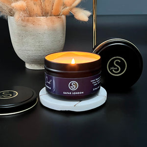 New Scented Tin Candle Range by Safar London