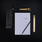 Load image into Gallery viewer, NEW Gold Foiled A5 Notebooks by Safar London

