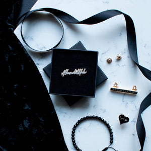 Set of 3 Alhamdulillah, Bismillah and Hub Lapel Pins by Safar London