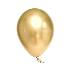Gold Metallic Balloons 10 Pack