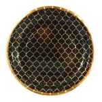 Load image into Gallery viewer, Moroccan Black and Gold Party Plates 10 pack

