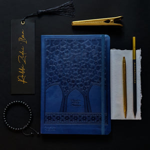 Night Edition Planner By Towards Faith. Step away from the noisy digital world and dive deep into your spirituality this Ramadan without distractions. It’s time to reflect and build a life that truly matters to you. The Ramadan Legacy planner gives you a roadmap to reflect, plan and succeed in your religious goals through the blessed month. Includes a combination worship guide, reflective exercises, Ramadan goal planning and a daily planner.