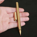 Load image into Gallery viewer, Minimalist luxury metal hexagon ballpoint pen
