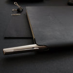 Load image into Gallery viewer, Alhamdulillah Embossed Black A5 Notebook by Safar London
