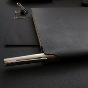 Alhamdulillah Embossed Black A5 Notebook by Safar London