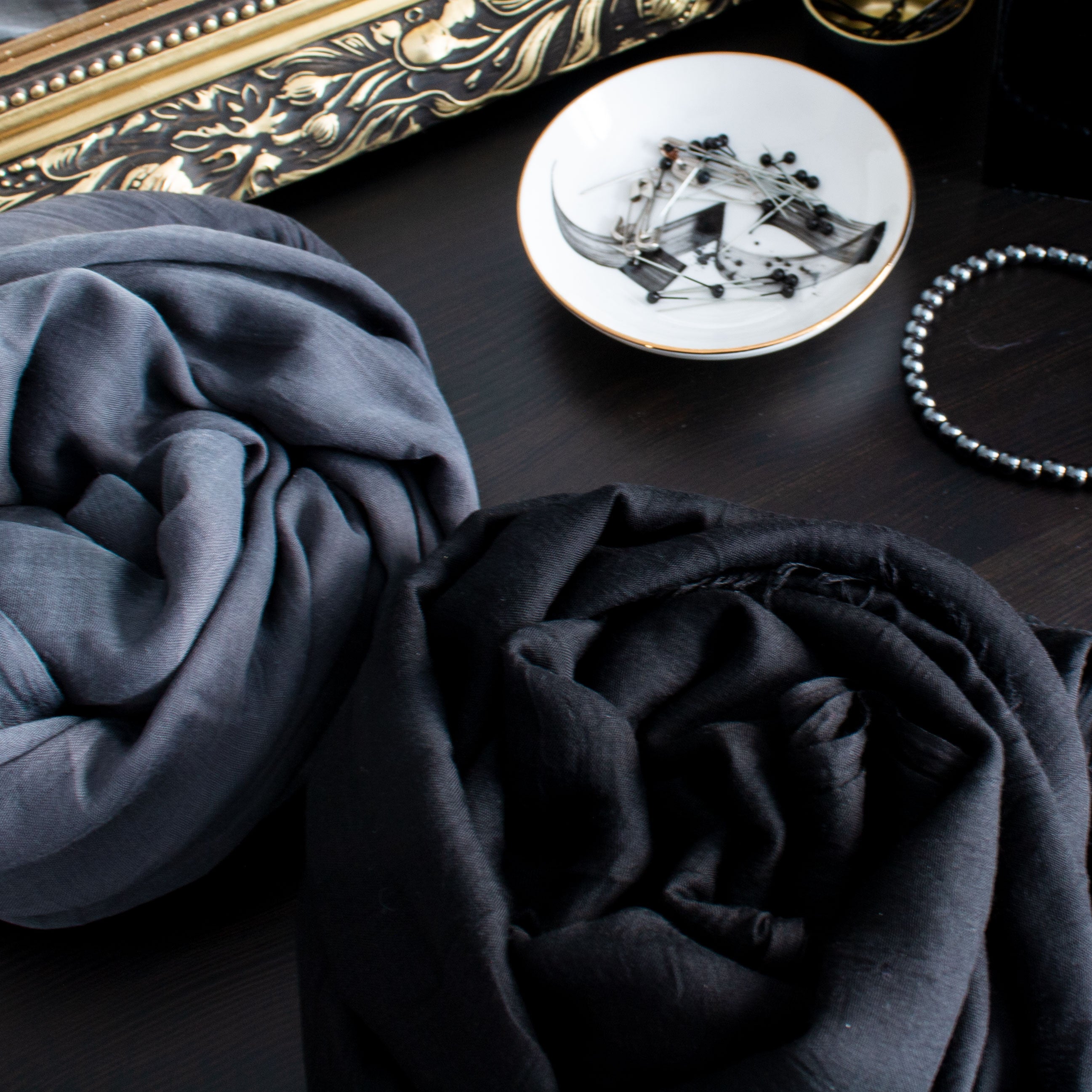 Soft Cotton Silk Hijab - Luxurious and Comfortable Blend, Available in 8 Colors