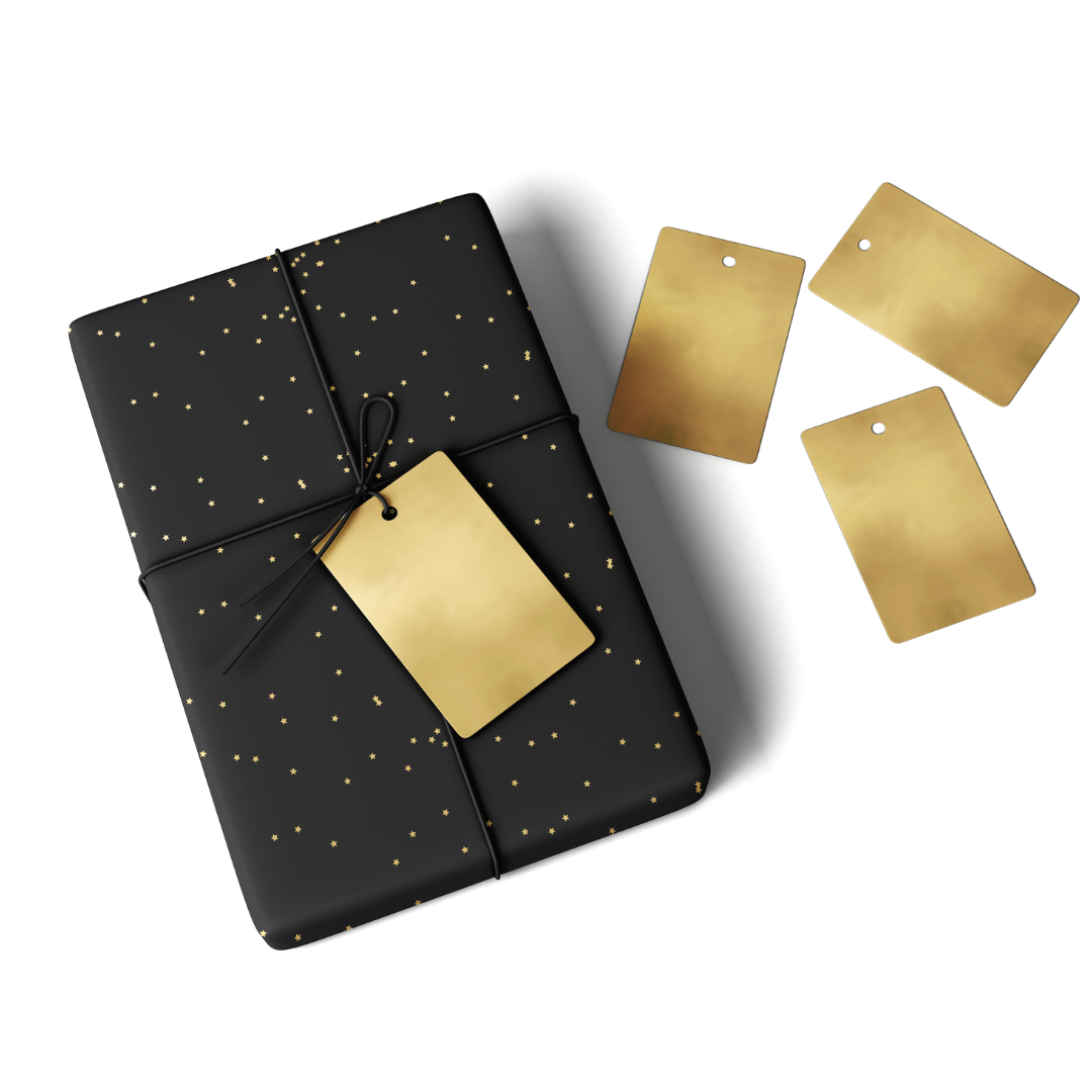 Stardust Gift Wrap & Tag